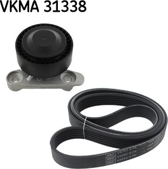 SKF VKMA 31338 - Поликлиновый ременный комплект autosila-amz.com