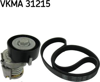 SKF VKMA 31215 - Поликлиновый ременный комплект autosila-amz.com