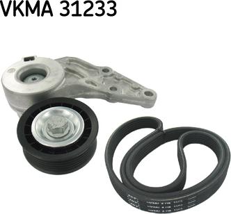 SKF VKMA 31233 - Поликлиновый ременный комплект autosila-amz.com