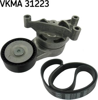 SKF VKMA 31223 - Поликлиновый ременный комплект autosila-amz.com