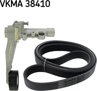 SKF VKMA 38410 - Поликлиновый ременный комплект autosila-amz.com