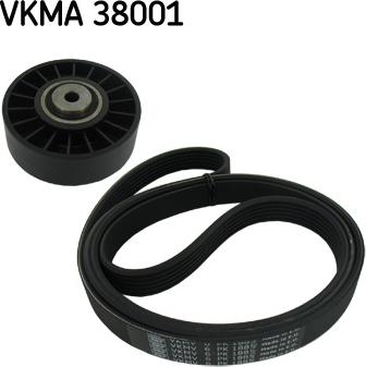 SKF VKMA 38001 - Поликлиновый ременный комплект autosila-amz.com