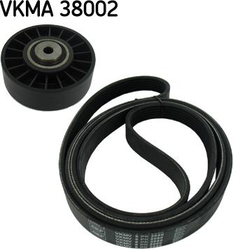 SKF VKMA 38002 - Поликлиновый ременный комплект autosila-amz.com