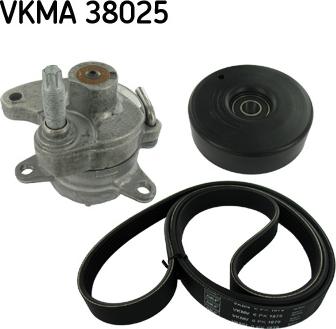 SKF VKMA 38025 - Поликлиновый ременный комплект autosila-amz.com