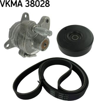 SKF VKMA 38028 - Поликлиновый ременный комплект autosila-amz.com