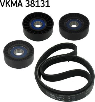 SKF VKMA 38131 - Поликлиновый ременный комплект autosila-amz.com