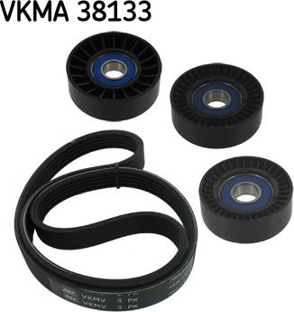 SKF VKMA 38133 - Поликлиновый ременный комплект autosila-amz.com