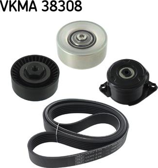 SKF VKMA 38308 - Поликлиновый ременный комплект autosila-amz.com