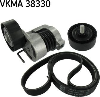 SKF VKMA 38330 - Поликлиновый ременный комплект autosila-amz.com