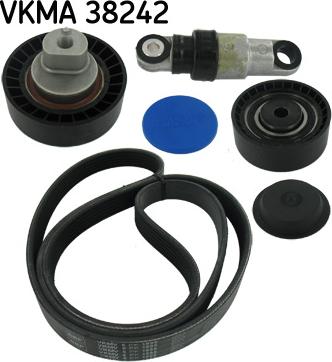 SKF VKMA 38242 - Поликлиновый ременный комплект autosila-amz.com