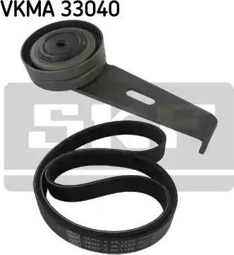 SKF VKMA 33040 - Поликлиновый ременный комплект autosila-amz.com