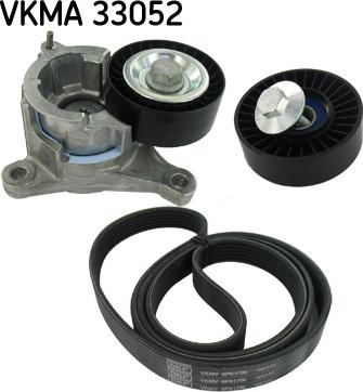 SKF VKMA 33052 - Поликлиновый ременный комплект autosila-amz.com