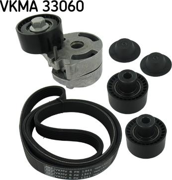 SKF VKMA 33060 - Поликлиновый ременный комплект autosila-amz.com