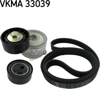 SKF VKMA 33039 - Поликлиновый ременный комплект autosila-amz.com