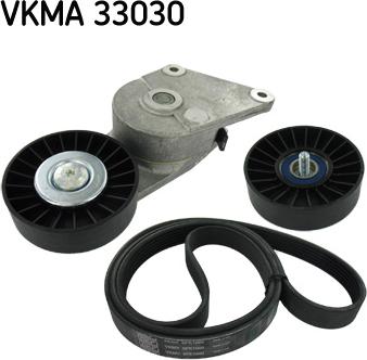 SKF VKMA 33030 - Поликлиновый ременный комплект autosila-amz.com