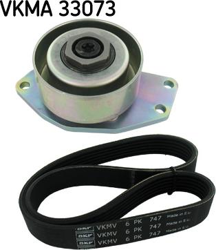 SKF VKMA 33073 - Поликлиновый ременный комплект autosila-amz.com