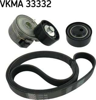 SKF VKMA 33332 - Поликлиновый ременный комплект autosila-amz.com