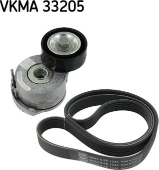 SKF VKMA 33205 - Поликлиновый ременный комплект autosila-amz.com