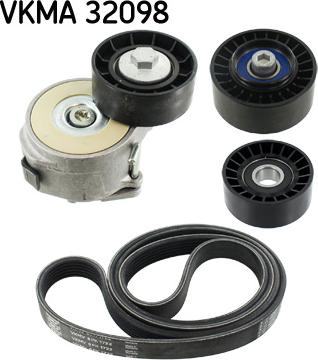 SKF VKMA 32098 - Комплект поликл. ремня autosila-amz.com