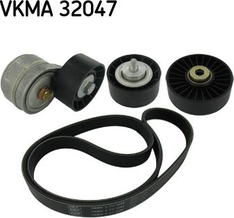 SKF VKMA 32047 - Поликлиновый ременный комплект autosila-amz.com