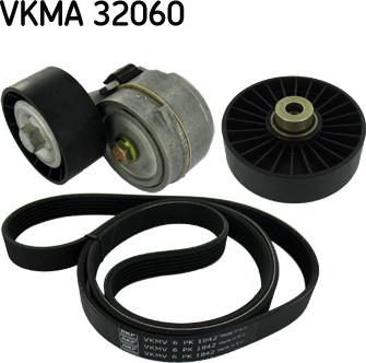 SKF VKMA 32060 - Поликлиновый ременный комплект autosila-amz.com