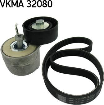 SKF VKMA 32080 - Поликлиновый ременный комплект autosila-amz.com