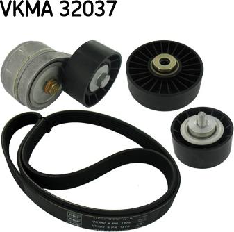 SKF VKMA 32037 - Поликлиновый ременный комплект autosila-amz.com