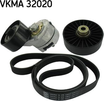 SKF VKMA 32020 - Поликлиновый ременный комплект autosila-amz.com