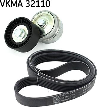 SKF VKMA 32110 - Поликлиновый ременный комплект autosila-amz.com