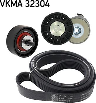 SKF VKMA 32304 - Поликлиновый ременный комплект autosila-amz.com