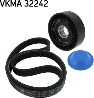 SKF VKMA 32242 - Поликлиновый ременный комплект autosila-amz.com