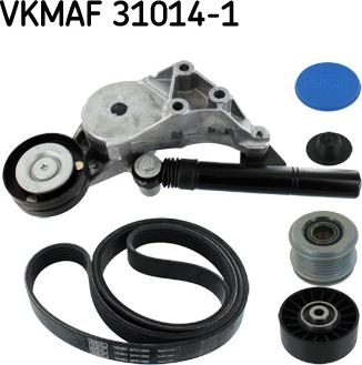 SKF VKMAF 31014-1 - Поликлиновый ременный комплект autosila-amz.com