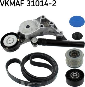 SKF VKMAF 31014-2 - Поликлиновый ременный комплект autosila-amz.com