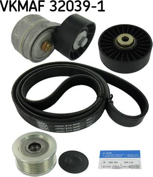 SKF VKMAF 32039-1 - Поликлиновый ременный комплект autosila-amz.com