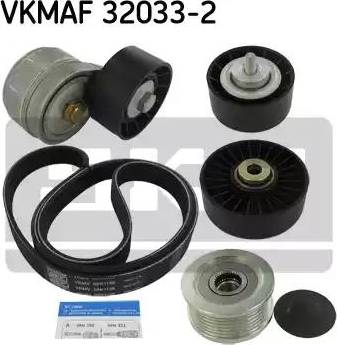 SKF VKMAF 32033-2 - Поликлиновый ременный комплект autosila-amz.com