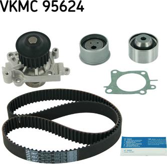 SKF VKMC 95624 - Водяной насос + комплект зубчатого ремня ГРМ autosila-amz.com