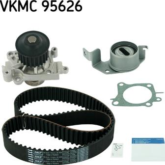 SKF VKMC 95626 - Водяной насос + комплект зубчатого ремня ГРМ autosila-amz.com