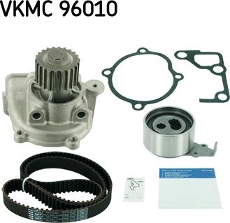 SKF VKMC 96010 - Водяной насос + комплект зубчатого ремня ГРМ autosila-amz.com