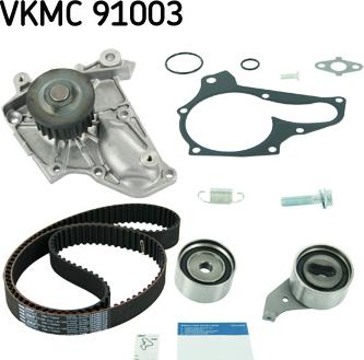 SKF VKMC 91003 - Водяной насос + комплект зубчатого ремня ГРМ autosila-amz.com