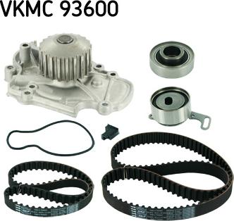 SKF VKMC 93600 - Водяной насос + комплект зубчатого ремня ГРМ autosila-amz.com