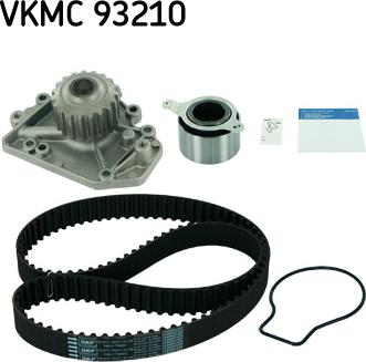 SKF VKMC 93210 - Водяной насос + комплект зубчатого ремня ГРМ autosila-amz.com