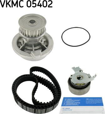 SKF VKMC 05402 - Водяной насос + комплект зубчатого ремня ГРМ autosila-amz.com