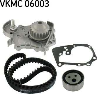 SKF VKMC 06003 - Водяной насос + комплект зубчатого ремня ГРМ autosila-amz.com