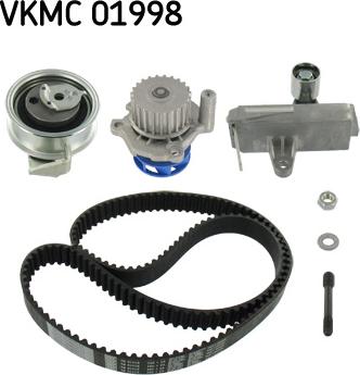 SKF VKMC 01998 - Водяной насос + комплект зубчатого ремня ГРМ autosila-amz.com