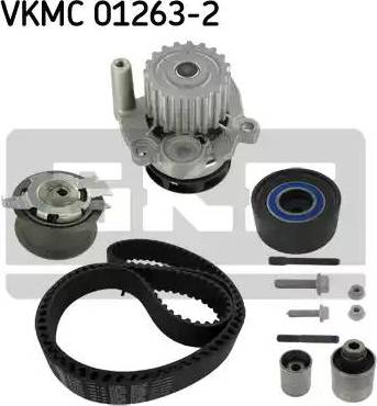 SKF VKMC 01263-2 - Водяной насос + комплект зубчатого ремня ГРМ autosila-amz.com
