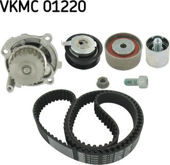 SKF VKMC 01220 - Водяной насос + комплект зубчатого ремня ГРМ autosila-amz.com