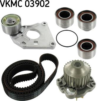 SKF VKMC 03902 - Водяной насос + комплект зубчатого ремня ГРМ autosila-amz.com