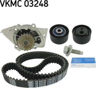 SKF VKMC 03248 - Водяной насос + комплект зубчатого ремня ГРМ autosila-amz.com