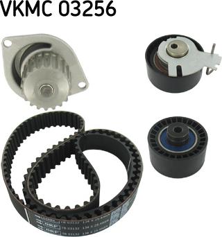 SKF VKMC 03256 - Водяной насос + комплект зубчатого ремня ГРМ autosila-amz.com