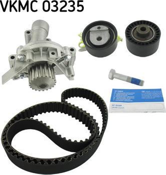 SKF VKMC 03235 - Водяной насос + комплект зубчатого ремня ГРМ autosila-amz.com